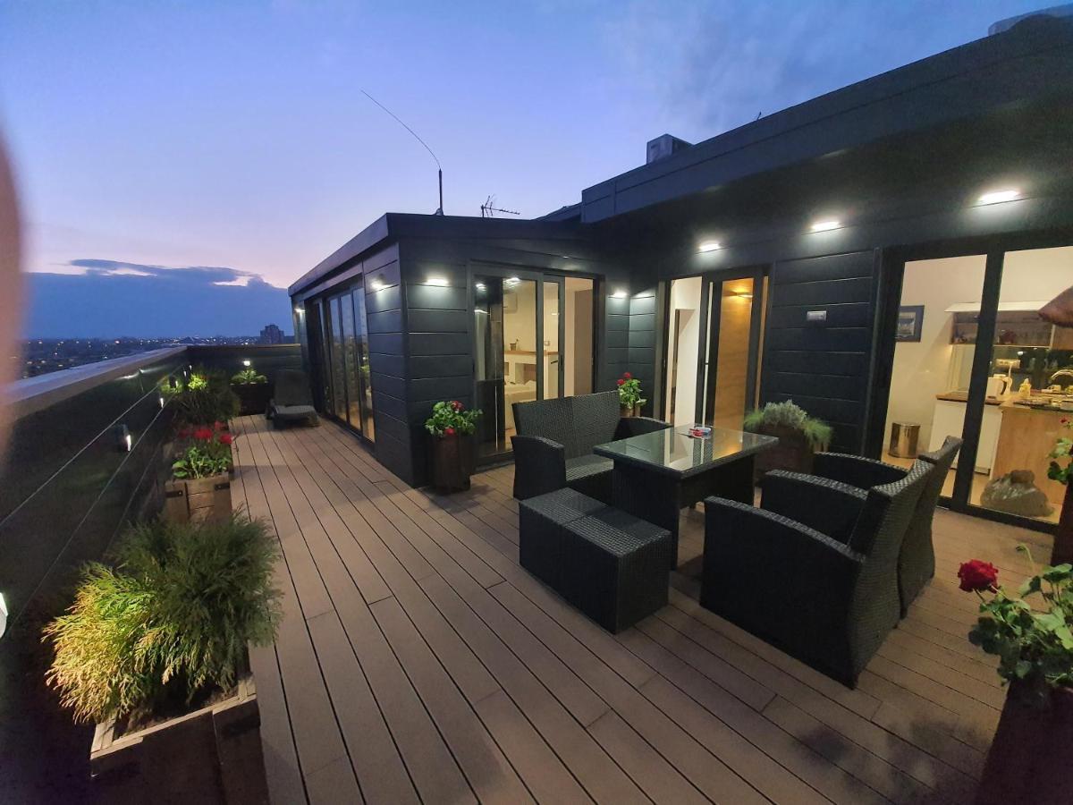 Apartamento Penthouse Lux Belgrado Exterior foto