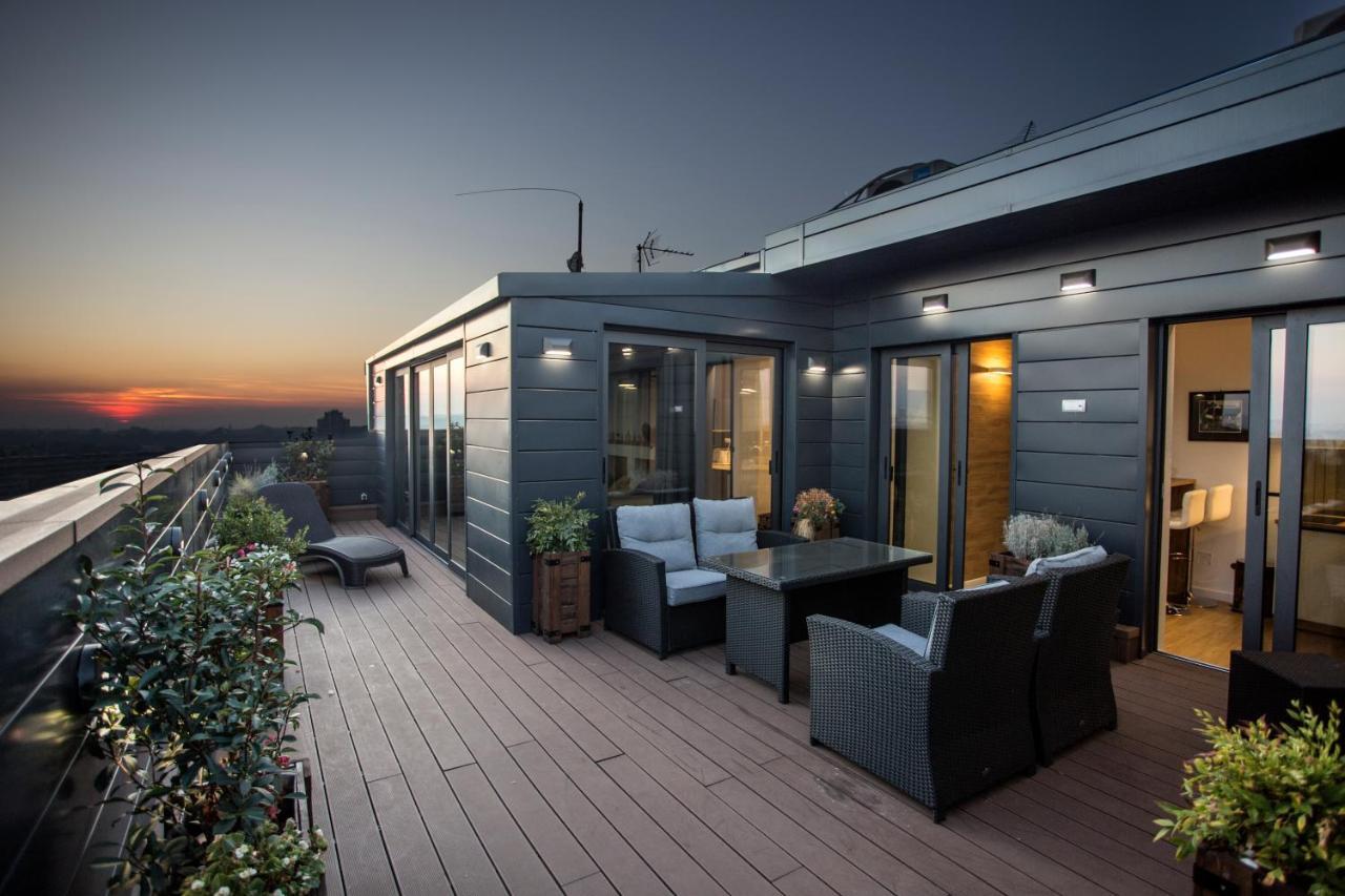 Apartamento Penthouse Lux Belgrado Exterior foto