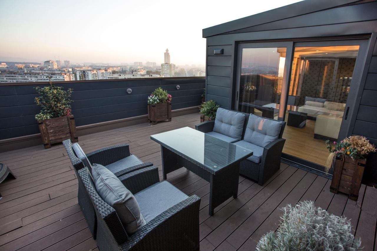 Apartamento Penthouse Lux Belgrado Exterior foto